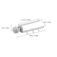 thumbnail image 3 of Oleegame 2PC Shower Soap Dish With Hook Sink Sponge Rack Stand Kitchen Faucet Storage Rack Sponge And Towel Rack Drain Basket Home Kitchen Cleaning Tools Pink, 3 of 3