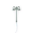 thumbnail image 2 of Model Lamppost Scaled 1:200 Home Micro Building Layout Decorations LED Railway Light Crafts Track Lamp Sand Scenery Toys Green（1:200）（Warm）, 2 of 8