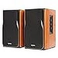 thumbnail image 3 of Edifier R1380DB Haut-Parleurs de Bibliothèque Bluetooth Actifs - Entrée Optique/coaxiale - Haut-Parleur d'Écran de Studio Sans Fil 2.0 - 42W RMS - Grain de Bois, 3 of 5