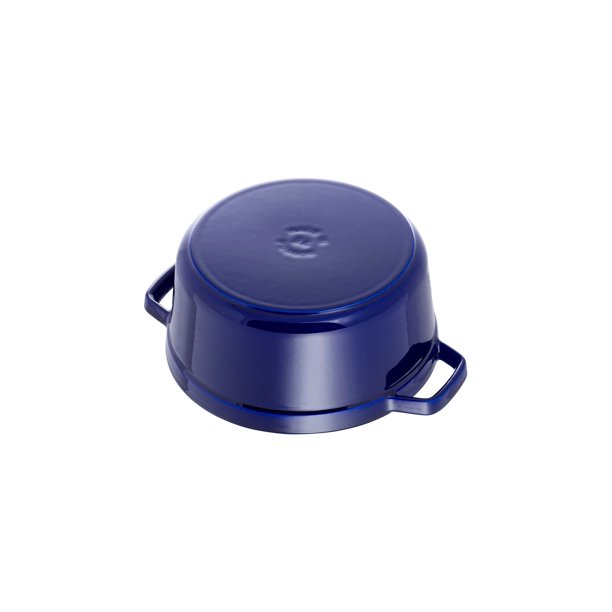 STAUB La Cocotte 3.7 L Cast Iron Round Cocotte, Dark-Blue - Walmart.ca