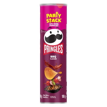 Pringles® Party Stack™ BBQ Flavour Potato Chips 188g