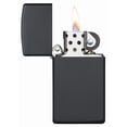 thumbnail image 3 of Zippo slim noir mat (1618), 3 of 3