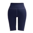 thumbnail image 3 of Women High Waist Yoga Shorts Polyester Stretchy for Workout and Running, 3 of 4
