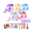 thumbnail image 1 of simhoa Blow Bubbles Double Sided Tape Sensory Toy Traceless Multipurpose Mounting Tape Sticky Tape for Adults Classroom DIY Craft Pinch Toy Making 5PCS Storage Bucket, 1 of 8