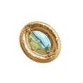 thumbnail image 2 of Xingzhi Photo Frame Display Living Room Desktop Decors Picture Frame Oval Gold Oval, 2 of 4