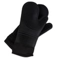 thumbnail image 1 of Oven Mitts -Silicone Oven Mitt Heat Resistant 500 Degrees-Food Safe Baking Gloves for Cooking In Kitchen with Soft Inner Lining BLACK, 1 of 8
