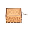 thumbnail image 4 of Amdohai Wood Music Box Mini Vintage Engraved Hand-Operated Musical Box Birthday Christmas Valentine's Day Exquisite Gift, 4 of 9