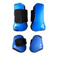 thumbnail image 2 of Fournitures Équestres Bottes de Protection Légères Résistantes à l'Usure Équipement Réglable avec Attache en Nylon Bonne Élasticité Legging Serré Marron L, 2 of 9