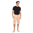 thumbnail image 4 of Shorts Cargo pour Hommes à Coupe Classique, devant Plat, en Sergé 100 % Coton, 4 of 6