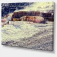 thumbnail image 2 of Sources Thermales à Yellowstone - Impression sur Toile de Paysage Marin, 2 of 3