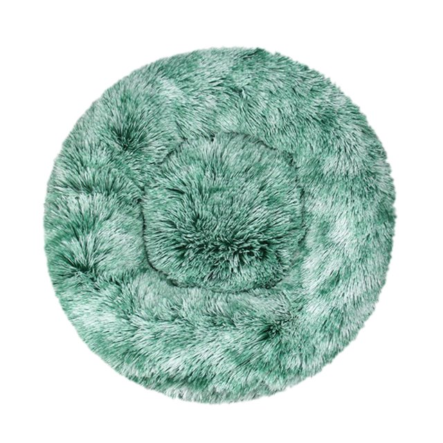 TopLLC Gradient Color Comfortable Plush Kennel Dogs Pet Litter Deep Sleep PV Litter Sleeping Bed 40cm