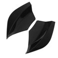 thumbnail image 4 of Rear Bumper Splitter, Aerodynamic Direct Fit Racing Style Left Right Bumper Side Lip  For Cars Glossy Black,Carbon Fiber Style, 4 of 8