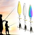 thumbnail image 4 of Cuillère Spinner Appât en Métal Micro Leurre de Pêche Petits Sequins Appâts, 4 of 8