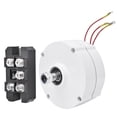 thumbnail image 1 of Wind Turbine Generator Kit, 12V 100W Permanent Magnet Generator Windmill Replacement Parts 3-Phase Synchronous Alternator for Renewable Energy Solutions, 1 of 7