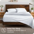 thumbnail image 3 of Bare Home Pillowcase Set - Envelope Closure - Premium 1800 Collection - Double Brushed - Ultra Soft - Queen Size, White, 2 Count, 3 of 6