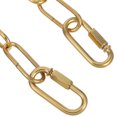 thumbnail image 3 of 1 Ensemble de Suspensions Chaîne Lustre Robuste Chaîne Fer Suspensions Chaîne Luminaire Industriel avec Verrou de Connexion pour Maison Bureau, 3 of 9