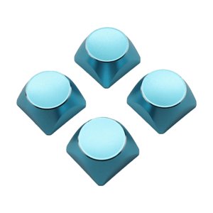 4Pcs Clavier en métal en alliage d'aluminium Cap Couleur Clacher mécanique Personnalité universelle pour le clavier de jeu mécanique C