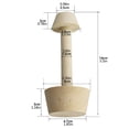 thumbnail image 5 of cpengpj Clearance Wooden Filling Cake Wood Color Double Cake Bottom Wood Color, 5 of 5