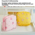 thumbnail image 4 of Storage Bag Large Capacity Sanitary Napkin Pad Bags Lightweight Storage Bag Cartoon Pattern Carry Packet Store Women Tampons Jewelry Cosmetics Pink 1, 4 of 7