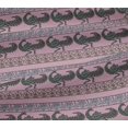 thumbnail image 5 of oneOone Viscose Jersey Fabric Floral & Peacock Block Print Fabric BTY 60 Inch Wide, 5 of 5