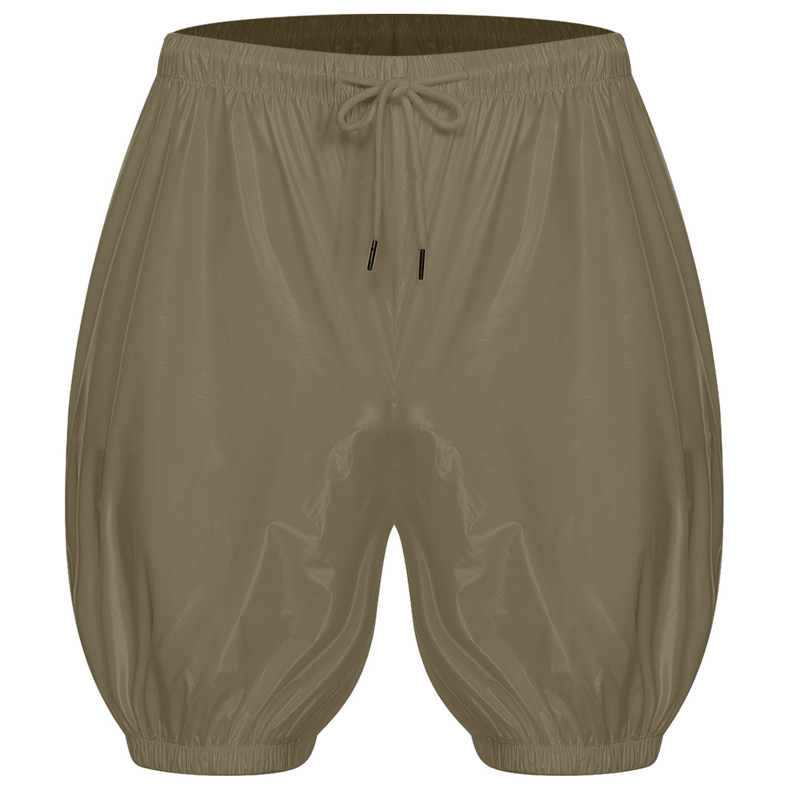 inlzdz Unisexe Adulte Couvre-Couche Imperméable Short de Bain Cordon Anti-Fuite Lavable Short Gris m