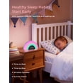 thumbnail image 3 of Momcozy DreamSync Tech™ Baby Sound Machine, Night Light, APP Control, Routine Builder, White Noise Machine with 34 Soothing Sounds, Wake Up Light Sunrise Alarm Clock, Wireless Speaker, 3 of 11