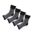 thumbnail image 1 of maskred 2 Paires Bas de Compression Anti-Entorse pour Stabilité de l'Os de la Cheville Pression Protection de l'Os de la Cheville avec Tissage Robuste Noir P/M, 1 of 6