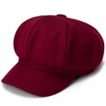 thumbnail image 1 of Ladies Octagonal Hat Casual Fashion Beret, 1 of 8