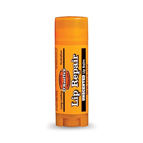 O'Keeffe's Unscented Lip Repair Lip Balm for Dry, Cracked Lips, Stick