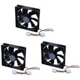 thumbnail image 2 of 3Pcs 120mm x 25mm DC 24V 4Pin Sleeve Bearing Computer Case Cooling Fan, 2 of 5