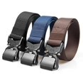 thumbnail image 3 of Ceinture en Nylon pour Hommes, Grand, à Dégagement Rapide, Sangle Ajustable, Ceinture de Travail pour l'Extérieur, 3 of 10