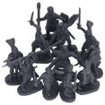 thumbnail image 2 of Figurines de Soldats, Jouet Éducatif en Plastique Résistant aux Chutes pour 3 Ans et Plus, 2 of 8