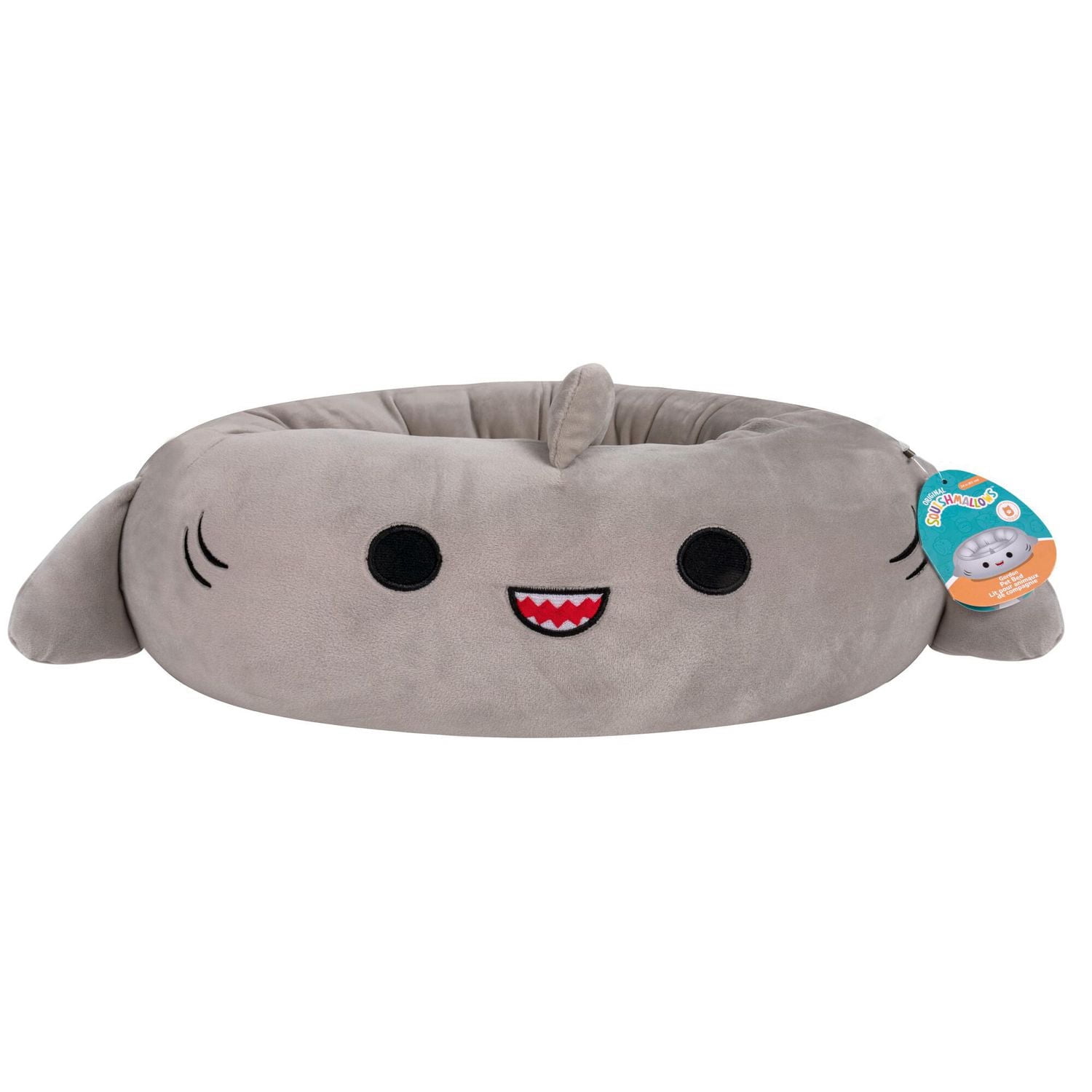 Squishmallows Dog Bed - Cat Bed - Gordon the Shark (Multiple Sizes)