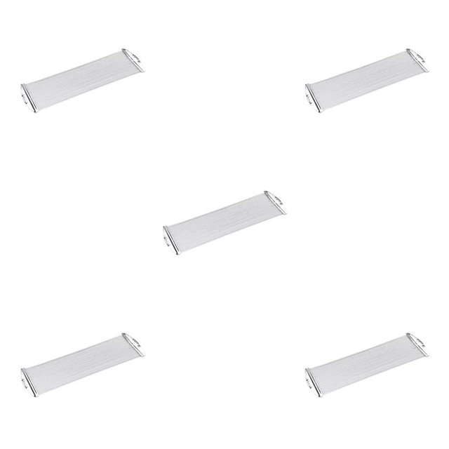 maskred Practical Snare Drum Wires Classical Strong Tensile Resistance Steel Wire Sand Belt Fast Coil Program Stable Drum Spring 32.6×10 cm 5Set