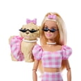 thumbnail image 4 of Barbie-Poupée Looks Assortis Robe Vichy-avec chien et accessoires, 4 of 7