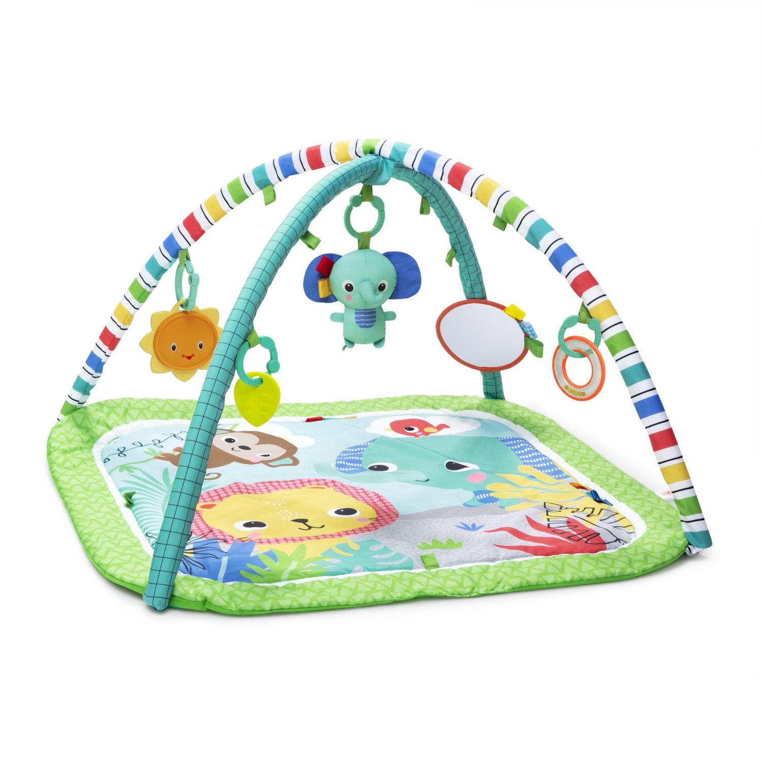 Bright Starts Wild Wiggles FoldAway Activity Gym, age group: 0M+