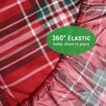 thumbnail image 2 of Gogreen 4PC Queen Christmas Sheet Set Deep Pocket Fit 16", Breathable Microfiber Soft Queen Sheet Set Warm Sheets, Luxury Hotel Style Christmas Decor Queen Bed Sheet Set, Christmas Gift, 2 of 8