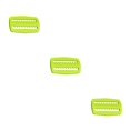 thumbnail image 2 of braveheart Buckle Colourful Lightweight Wear-resistant Waterproof Overall Clasp Replacement Easy Installment Distinctive Design Belt Clip Yellow 3Set, 2 of 6