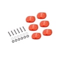 thumbnail image 2 of pitrice 6 Acrylic Guitar Tuning Pegs Tuners Machine Heads Buttons Jade Red, 2 of 9