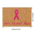 thumbnail image 3 of Carpet Cancer Awareness Doormat Ribbon Design Non- Indoor/Outdoor Custom for Cancer, 3 of 7