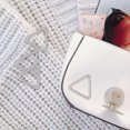 thumbnail image 4 of 10pcs Triangle Shaped Ring Metal Triangle Shaped Buckle For Diy Jewelry Bag, 4 of 9