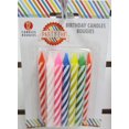 thumbnail image 1 of 12ct  Assorted Birthday Candles 2.5 in, 1 of 1