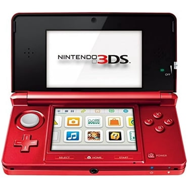 Nintendo 3DS Console - Metallic Red (Refurbished) | Nintendo Handheld Game System