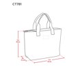 thumbnail image 3 of Rio Beach Umbrella Print Insulated Tote Bag - Umbrella Print, 3 of 5