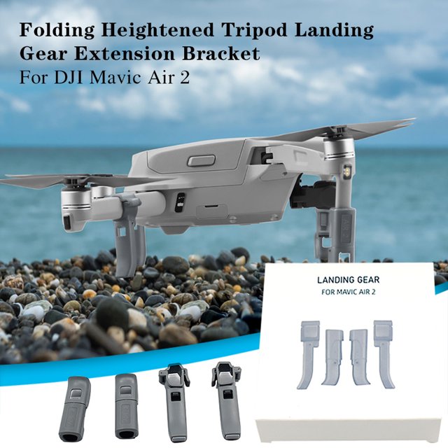 Folding Heightened Tripod Landing Gear Extension Bracket For DJI Mavic Air 2