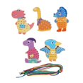 thumbnail image 3 of Siruishop Lacing Cards Gift for Boys Girls Wood Early Development Lacing Playing Games Style B, 3 of 8
