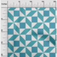 thumbnail image 1 of oneOone Cotton Poplin Fabric Triangle|Parallelogram & Square Geometric Print Fabric By The Yard 42 Inch Wide, 1 of 4