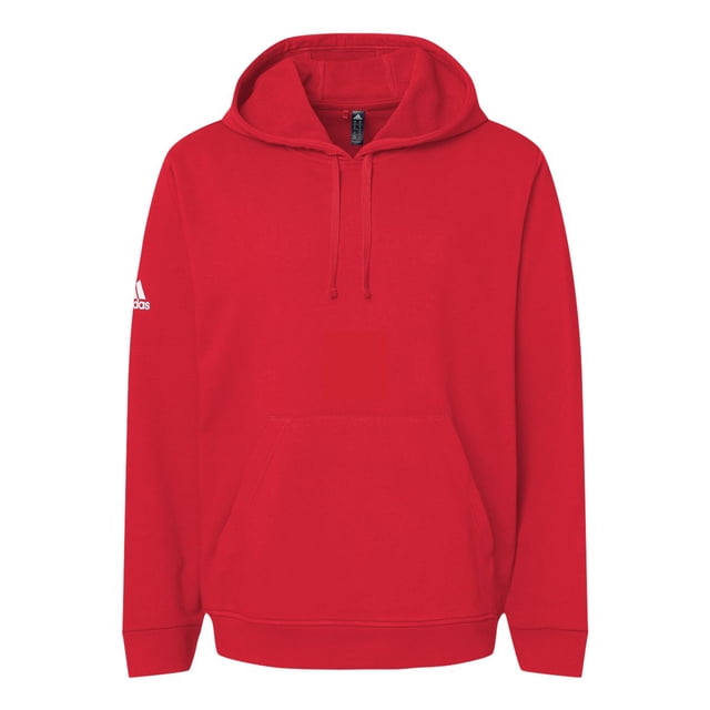 Adidas Sweat à Capuche en Molleton pour Hommes, m, Rouge