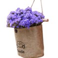 thumbnail image 1 of Coofit Artificial Flower Decorative Hanging Plant Wall Hanging Ornament with Sack, 1 of 9