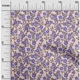 thumbnail image 2 of oneOone Rayon Medium Purple Fabric Floral Sewing Craft Projects Fabric Prints By Yard 56 Inch Wide, 2 of 5